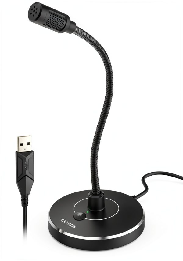 CMTECK USB Condenser Microphone G009 Cardioid with Noise Cancelling-5