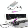 Mini Microphone Uniwit Handheld Condenser with Rose Red Stand-3