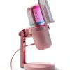 Gaming Microphone KO-STAR M-630S Pink Compact RGB LED-1