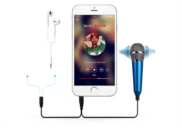 Mini Handheld Microphone Uniwit Multiple Colors Portable-2