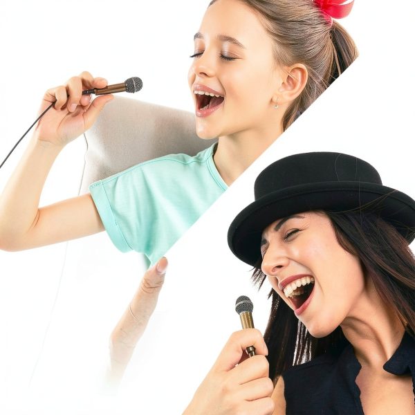 Uniwit Mini Handheld Condenser Microphone with Stand and 2.2in Compact-5