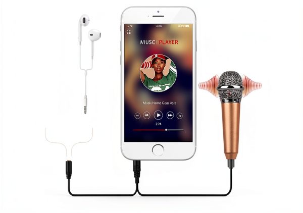 Uniwit Mini Handheld Condenser Microphone with Stand and 2.2in Compact-2