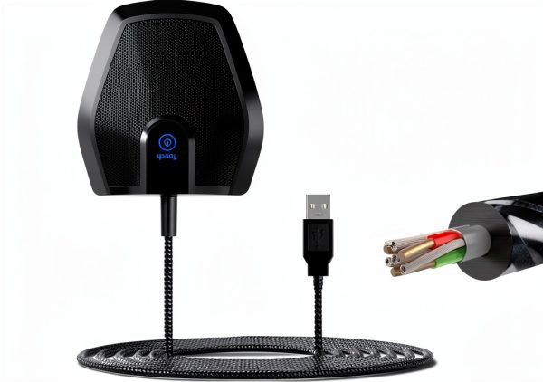 TONOR G11 USB Microphone Omnidirectional Mini Condenser with Metal-5