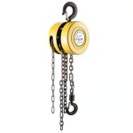Hand Chain Hoist VEVOR 2200lb 1 Ton Manual with 15ft Lift Yellow-0