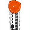 Hand Chain Hoist VEVOR 1 Ton 10FT G80 Steel Double‑Pawl Brake-11