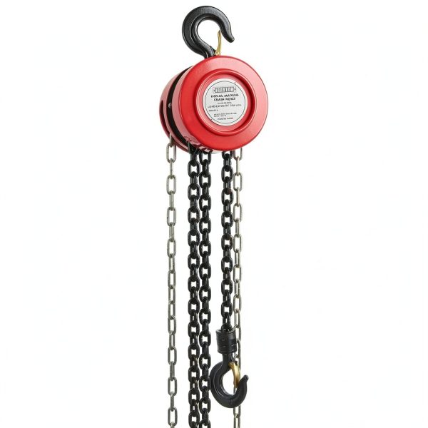 Ironton Manual Chain Hoist 1100lb Capacity 10ft Lift HSZ0.5T3M-0