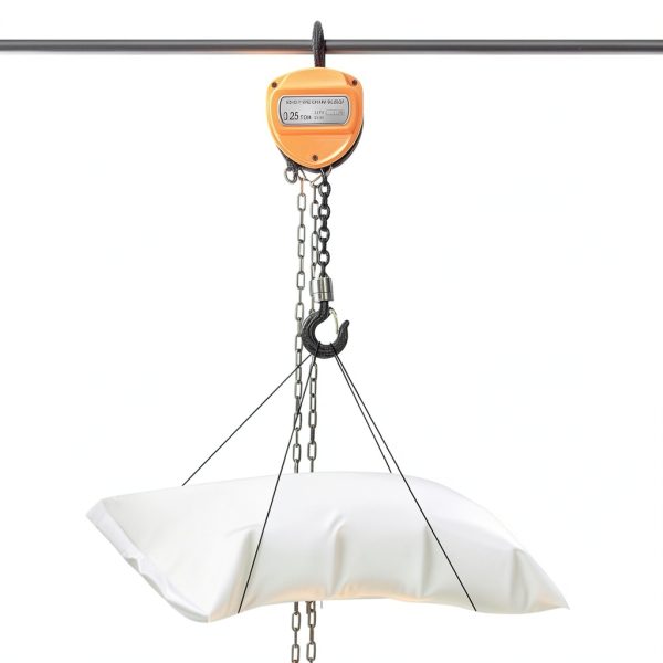 Chain Hoist YIYIBYUS 1/4 Ton Mini 550lb Capacity G80 with Hooks-4