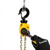 Chain Hoist Treedeng 1/4 Ton 550lb 5ft Mini Puller Yellow-4