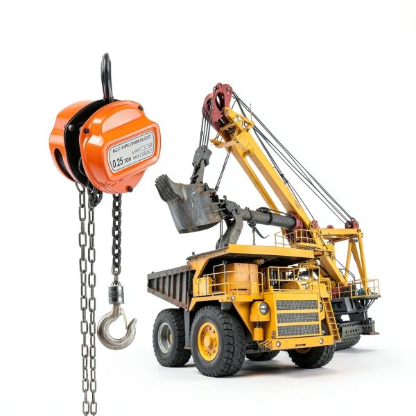 Chain Hoist YIYIBYUS 1/4 Ton Mini 550lb Capacity G80 with Hooks-3
