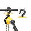 Chain Hoist VIVOHOME 1-4 Ton 10ft Yellow Lever Hand Chain Hoist-1